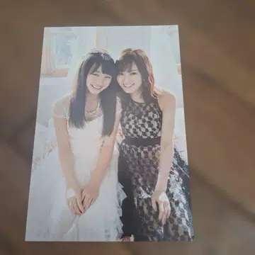 NMB48 야마모토 사야 야마모토 아야카 W 야마모토 엽서 투샷 사진