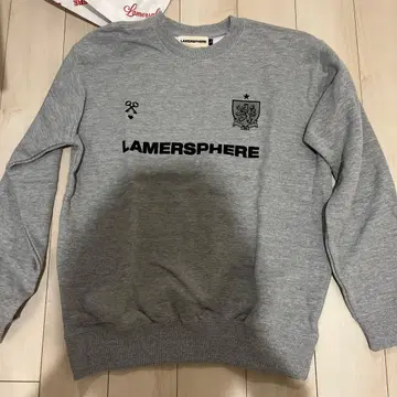 LAMERSPHERE 그레이 맨투맨 L 사이즈