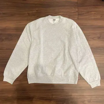 로스아파 14oz 헤비 플리스 크루넥 아쉬 M