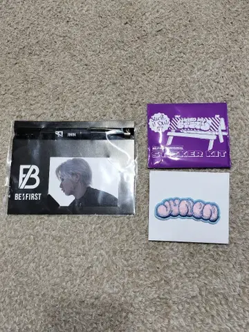BE:FIRST 볼펜 모코모코 스티커 준논