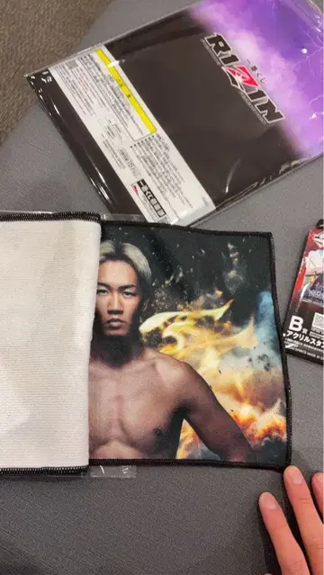 RIZIN 제일복권 아사쿠라 미쿠루 타월 E상