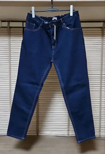 PUNYUS 푸뉴즈 스키니 데님 인디고 블루 4