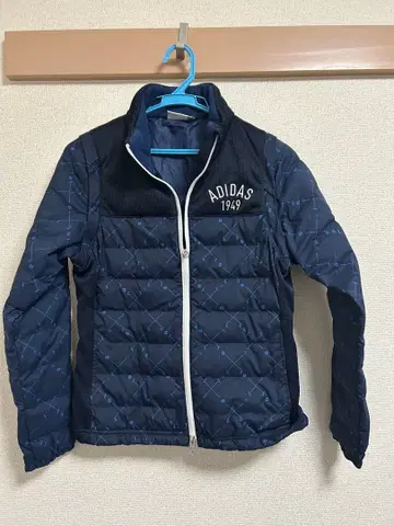 adidas 여성용 자켓 M 네이비 퀼팅