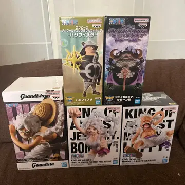 원피스 피규어 루피, 보니, 새턴 성 파시페스타 5세트