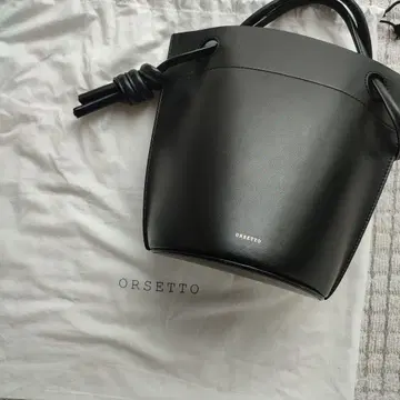 ORSETTO 버킷백 CORDA 블랙 블랙