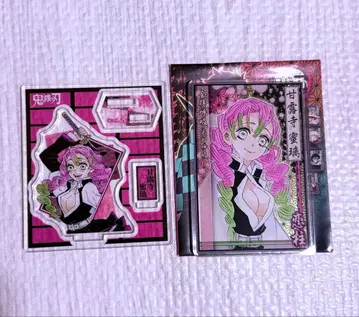 귀멸의 칼날 칸로지 미츠리 아크릴 피규어&스탯 카드