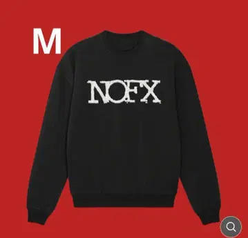 NOFX 맨투맨 LOGO APPLIQUE CREWNECK 미사용 새상품