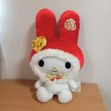 마이멜로디 봉제 인형 빨간 모자