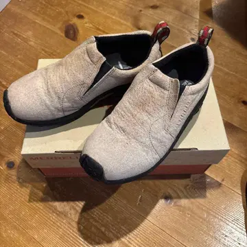 16일까지 한정 가격 MERRELL 베이지 슬립온 아웃도어 신발