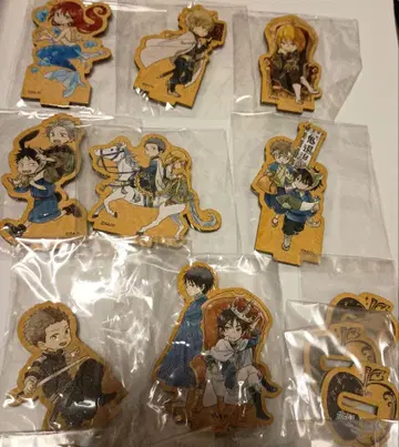 빨강머리 백설공주 만복 가챠 미니 우드 스탠드 8개 세트