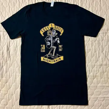 Guns N' Roses NIGHTRAIN 새상품 티셔츠 벨라캔버스