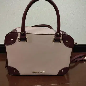 Mame de Fleur 숄더백 핑크/보르도