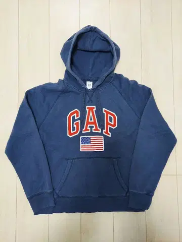 [ GAP ] US FLAG 아치 로고 후드티