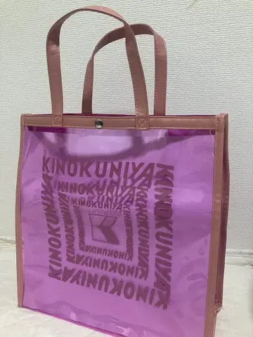 KINOKUNIYA 클리어 토트백