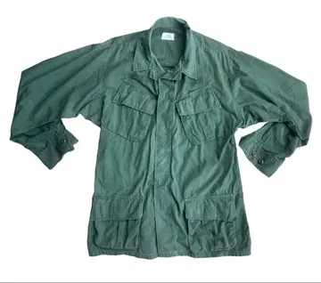 미군 정글 퍼티그 자켓 립 M/L 1968년 관급품