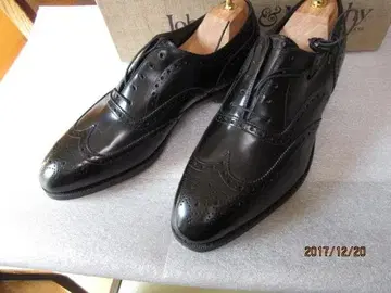 DEAD품 고급 Johnston & Murphy 블랙 9.5D