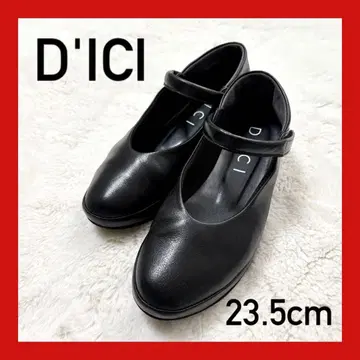 새상품급 D'ICI 펌프스 23.5cm 정가 25,300엔 밸리 슈즈