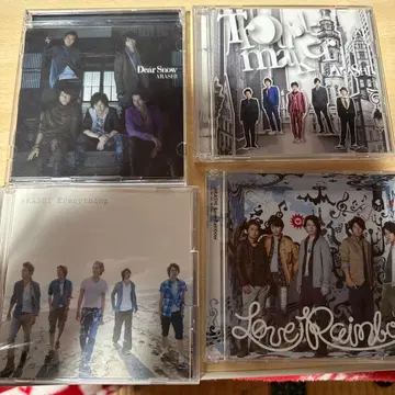ARASHI CD 세트 4장 구성