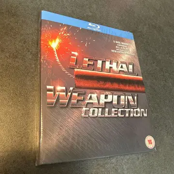 리썰 웨폰 1~4 blu-rayBOX 영국판 일본어 자막, 더빙 있음