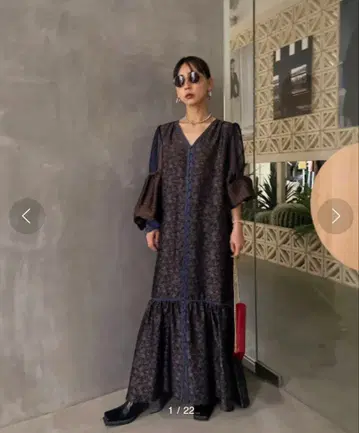 AMERI VINTAGE POSIE 2WAY DRESS