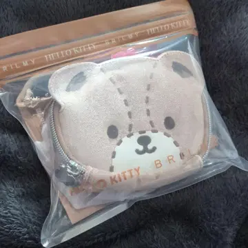 헬로키티 BRILMY 미니 화장품 파우치 헬로키티 곰 모양 파우치