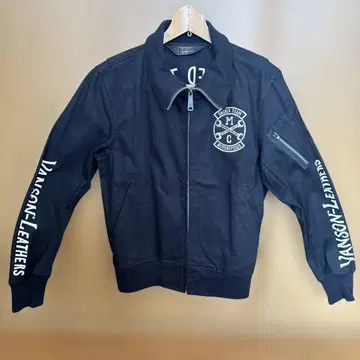 VANSON-LEATHERS 점퍼 M 블랙