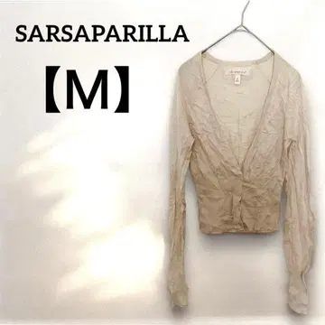 SARSAPARILLA [ M ] 베이지 긴팔 가디건