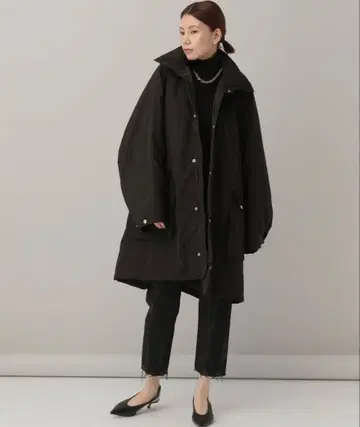 캘런솔로지 &RC 스웨디시 모즈 코트 블랙