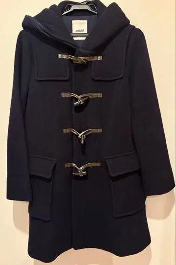 snidel 스나이델 더플 코트 네이비