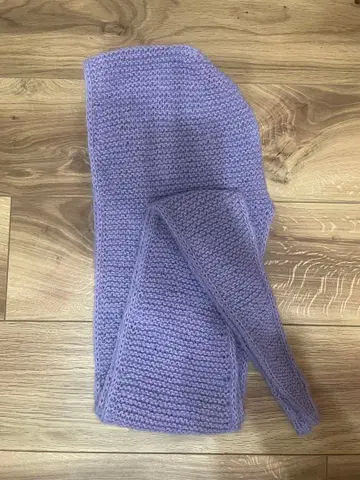 소피 후드 소피 스카프 발라클라바 후드 부착 머플러 핸드메이드