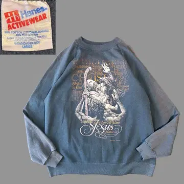 90s 예수 그리스도 Living Epistles Jesus 맨투맨