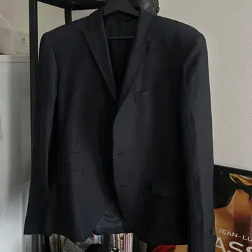 Neil Barrett 테일러드 자켓 블랙 46