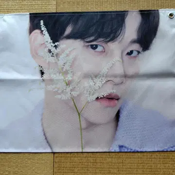 K-POP 패브릭 소재 포스터 얼굴 사진