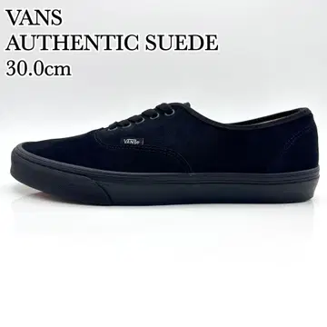 [ 레어 사이즈 ] VANS 오센틱 스웨이드 블랙 US 30cm