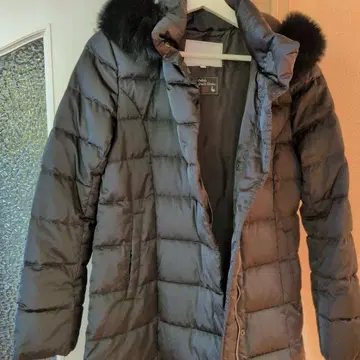 UNTITLED 다운 롱 코트! 블랙 사이즈 3