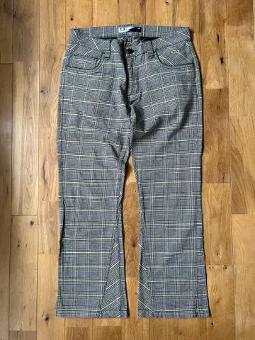 오클리 OAKLEY 골프 스트레치 팬츠 블랙 하운드투스 체크 사이즈 34