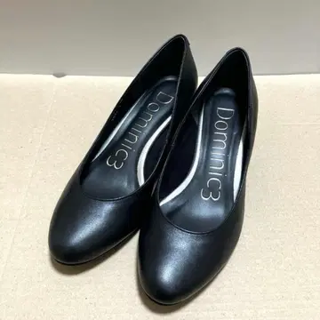도미니크3 도미니크바 웨지솔 펌프스 블랙 일본제