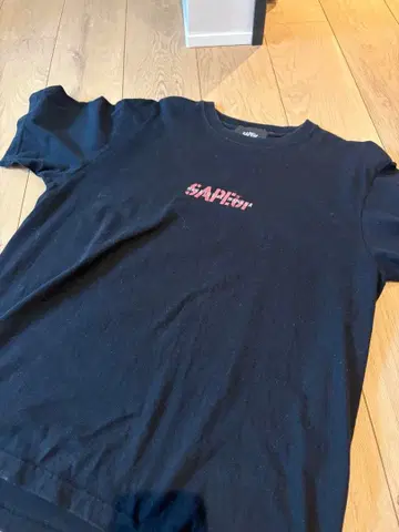 SAPEur T셔츠 MASAITOSHI HAMADA 블랙