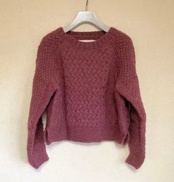 bulle de savon 케이블 니트