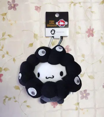 산리오 블랙 미야쿠 변신 봉제 인형 BC 카라비너 시나모롤