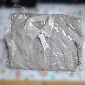 사만사 모스모스 보아 옷깃 롱 코트