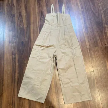 아우터 선셋 베이지 살로펫 와이드 레그