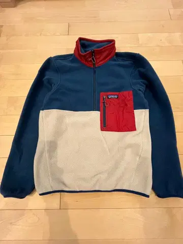 파타고니아 남성용 마이크로디니 1/2 지퍼 풀오버 플리스