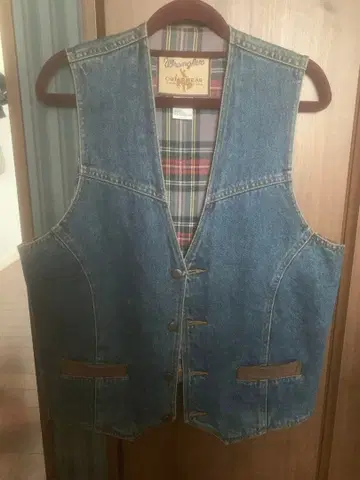 Wrangler 데님 베스트 캐주얼