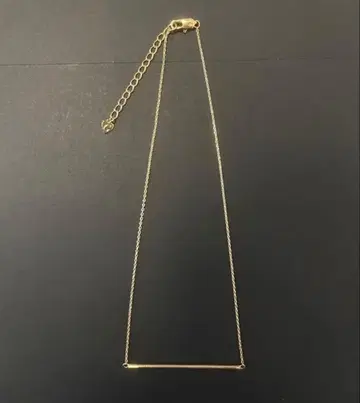 글라세글라세 골드 바 목걸이