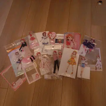 우에하라 아유무 아크릴 스탠드 세트 미사용 새상품