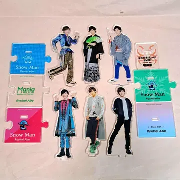 SnowMan 아베 료헤이 아크릴 스탠드 6개