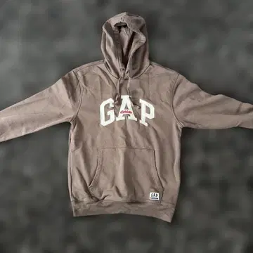 GAP 후드 부착 후드티 XS 브라운