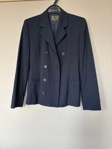 Calvin Klein 테일러드 자켓 사이즈 4 네이비