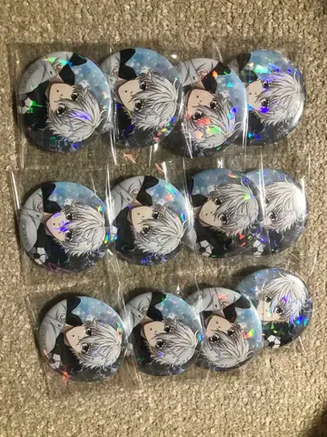 블루 록 마즐 로프트 홀로그램 캔뱃지 나기 세이시로 acrobat